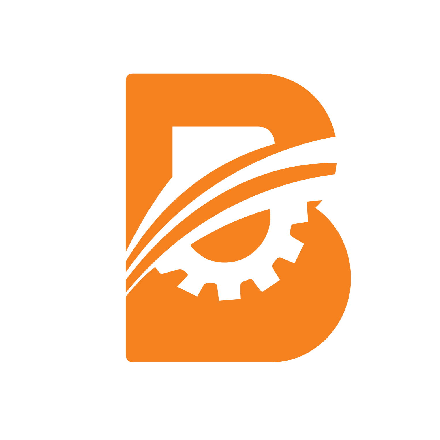 Imagotipo Naranja oscuro Bayron Becerra Foundation R